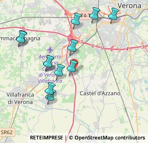 Mappa Via Luigi Bassani, 37062 Alpo VR, Italia (3.96583)