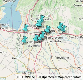 Mappa Via Luigi Bassani, 37062 Alpo VR, Italia (8.49692)