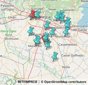 Mappa Via Gonterio, 25024 Leno BS, Italia (12.21611)