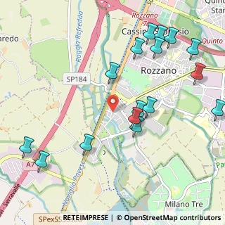Mappa Via Felice Cavallotti, 20089 Rozzano MI, Italia (1.23875)