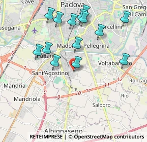Mappa Via Tiberio Umberto Barbarani, 35125 Padova PD, Italia (2.07714)