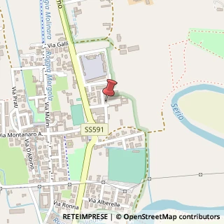 Mappa Via degli Uberti Caterina, 10, 26013 Crema, Cremona (Lombardia)