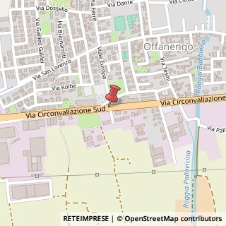 Mappa Via Tommaso Edison, 27, 26010 Offanengo, Cremona (Lombardia)