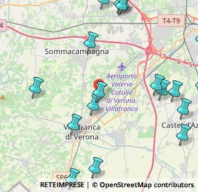 Mappa Località Colombare Fiorio, 37060 Villafranca di Verona VR, Italia (5.8625)