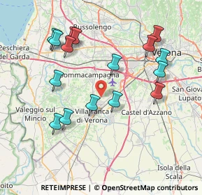 Mappa Località Colombare Fiorio, 37060 Villafranca di Verona VR, Italia (8.045)