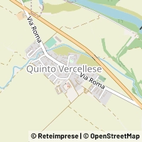 Kartta Quinto Vercellese
