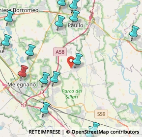 Mappa Via Nenni, 26837 Mulazzano LO, Italia (6.06059)