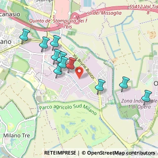 Mappa Via N. Parenti, 20090 Milano MI, Italia (0.98091)