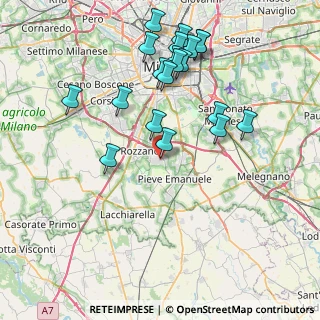 Mappa Via N. Parenti, 20090 Milano MI, Italia (8.32)