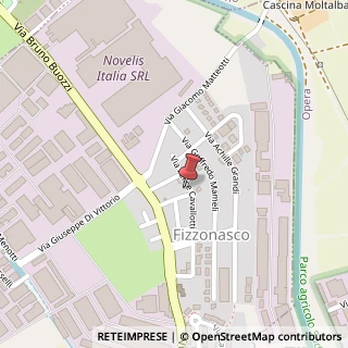 Mappa Via Felice Cavallotti, 10, 20090 Pieve Emanuele, Milano (Lombardia)