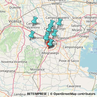 Mappa Via Raffaello Sanzio, 35020 Albignasego PD, Italia (9.16636)