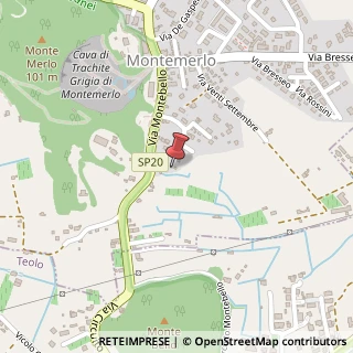 Mappa Via Montebello, 51, 35030 Cervarese Santa Croce, Padova (Veneto)