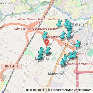 Mappa Via Oderzo, 35142 Padova PD, Italia (0.9235)