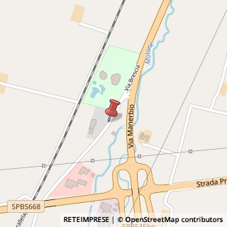Mappa Via Brescia, 100/A, 25025 Manerbio, Brescia (Lombardia)