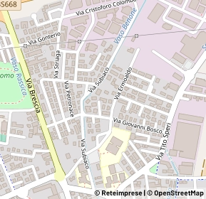 Mappa Via Giovan Battista Galli, 25024 Leno BS, Italia (0.22308)