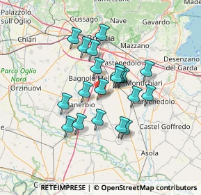 Mappa Via Subiaco, 25024 Leno BS, Italia (10.738)