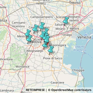 Mappa , 35020 Saonara PD, Italia (9.31909)