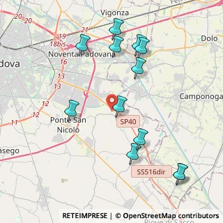Mappa , 35020 Saonara PD, Italia (4.48167)