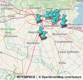 Mappa Via Santa Scolastica, 25024 Leno BS, Italia (13.68529)