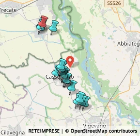 Mappa Via del Porto, 27023 Cassolnovo PV, Italia (3.093)