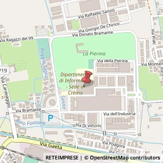 Mappa Via Bramante, 65, 26013 Crema, Cremona (Lombardia)