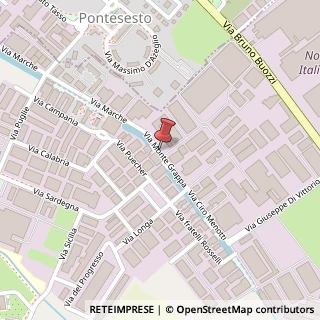 Mappa Via Marche, 1, 20090 Pieve Emanuele, Milano (Lombardia)