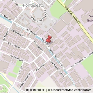 Mappa Via Marche,  20, 20090 Pieve Emanuele, Milano (Lombardia)