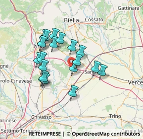 Mappa Via Selva, 13040 Alice Castello VC, Italia (12.046)