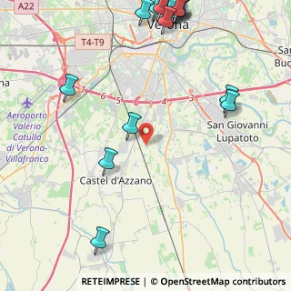 Mappa Str. Marzar, 37135 Verona VR, Italia (6.617)