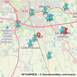 Mappa Str. Marzar, 37135 Verona VR, Italia (4.85273)