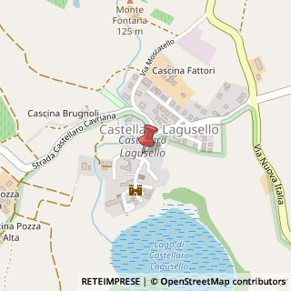 Mappa Via castello castellaro 16, 46040 Monzambano, Mantova (Lombardia)