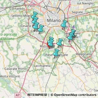 Mappa Via Liguria, 20072 Fizzonasco MI, Italia (6.26167)