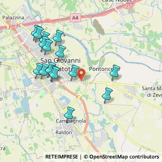 Mappa Via Punta, 37059 San Giovanni Lupatoto VR, Italia (2.10125)