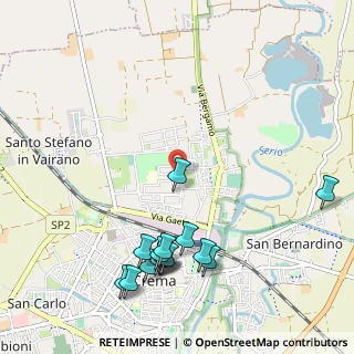 Mappa Via Adriano Olivetti, 26013 Crema CR, Italia (1.23267)