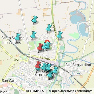 Mappa Via Adriano Olivetti, 26013 Crema CR, Italia (1.015)
