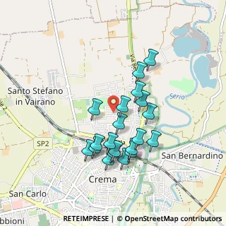 Mappa Via della Macchinette, 26013 Crema CR, Italia (0.8005)