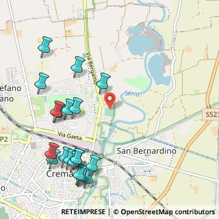 Mappa Via dei Carmelitani, 26013 Crema CR, Italia (1.3305)