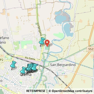 Mappa Via dei Carmelitani, 26013 Crema CR, Italia (1.4125)