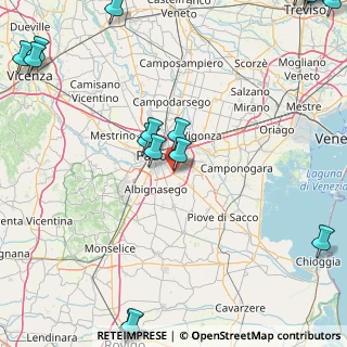 Mappa Via S. Pellico, 35020 Ponte San Nicolò PD, Italia (28.20222)