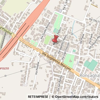 Mappa Via San Pellico, 24, 35020 Ponte San Nicolò, Padova (Veneto)