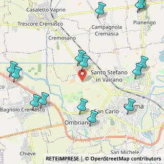 Mappa Via Mosi, 26013 Crema CR, Italia (2.86357)