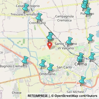 Mappa Via Mosi, 26013 Crema CR, Italia (2.98647)