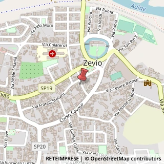 Mappa Via Quattro Novembre, 8, 37059 Zevio, Verona (Veneto)