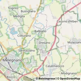 Mappa Dresano