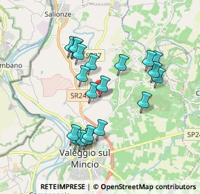Mappa Località Gazzi, 37067 Valeggio sul Mincio VR, Italia (1.668)