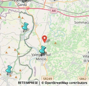 Mappa Località Gazzi, 37067 Valeggio sul Mincio VR, Italia (6.94917)