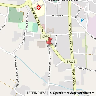 Mappa Strada Ghiaro Inferiore, 3, 10081 Castellamonte, Torino (Piemonte)