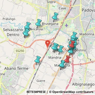 Mappa Direttissima per Abano Terme, 35142 Padova PD, Italia (2.0055)