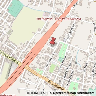 Mappa Via Rossa Guido, 31, 35020 Ponte San Nicolò, Padova (Veneto)