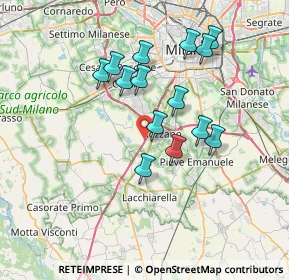 Mappa Cascina Santa Marta, 20080 Zibido San Giacomo MI, Italia (6.32786)